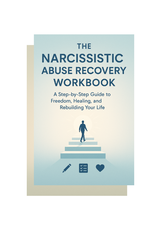 Narcissistic abuse recovery guide with spacial free workbook bonus